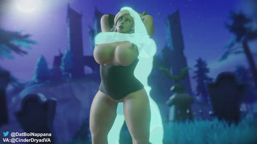 Penny's spooky encounter (Nappana) [Fortnite] - free porn video