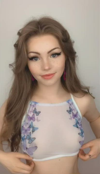 Okay, i know they're not big... butttt my nips are hella cute :P - free porn video