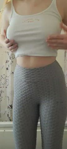 Hope you like my tits 🥺 - free porn video