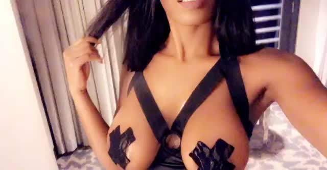 I see you stroking to my black petite body. Edge until i say you can cum - free porn video