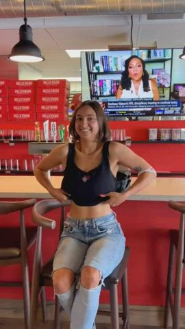 Perfect big natural tits - free porn video