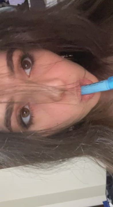 Lil slut at it again - free porn video