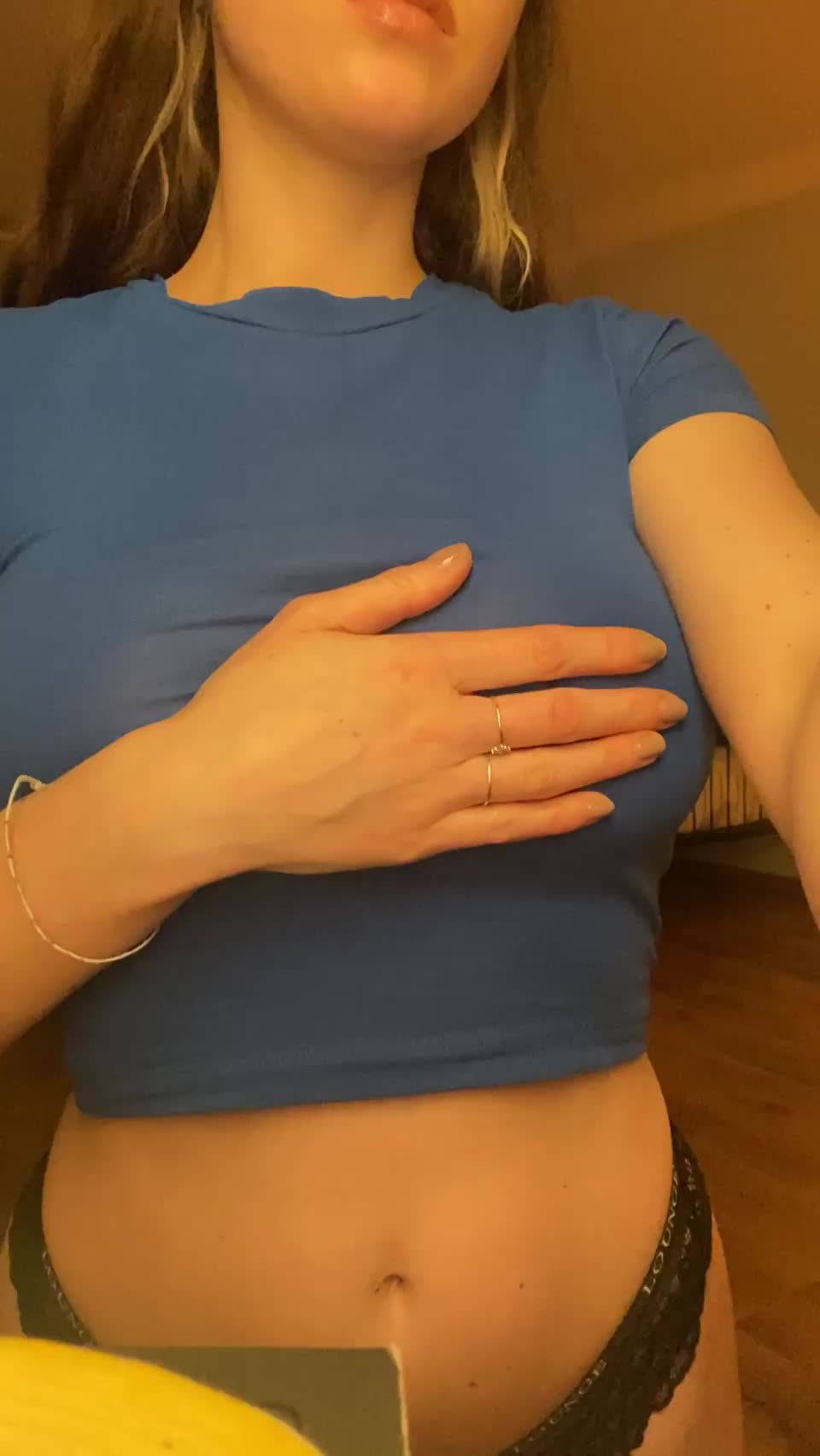 Everyone was staring at me today! I wonder why... - free porn video