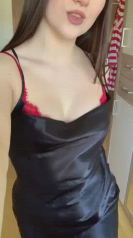 Am i fuckable in this dress (i really hope so :P) - free porn video