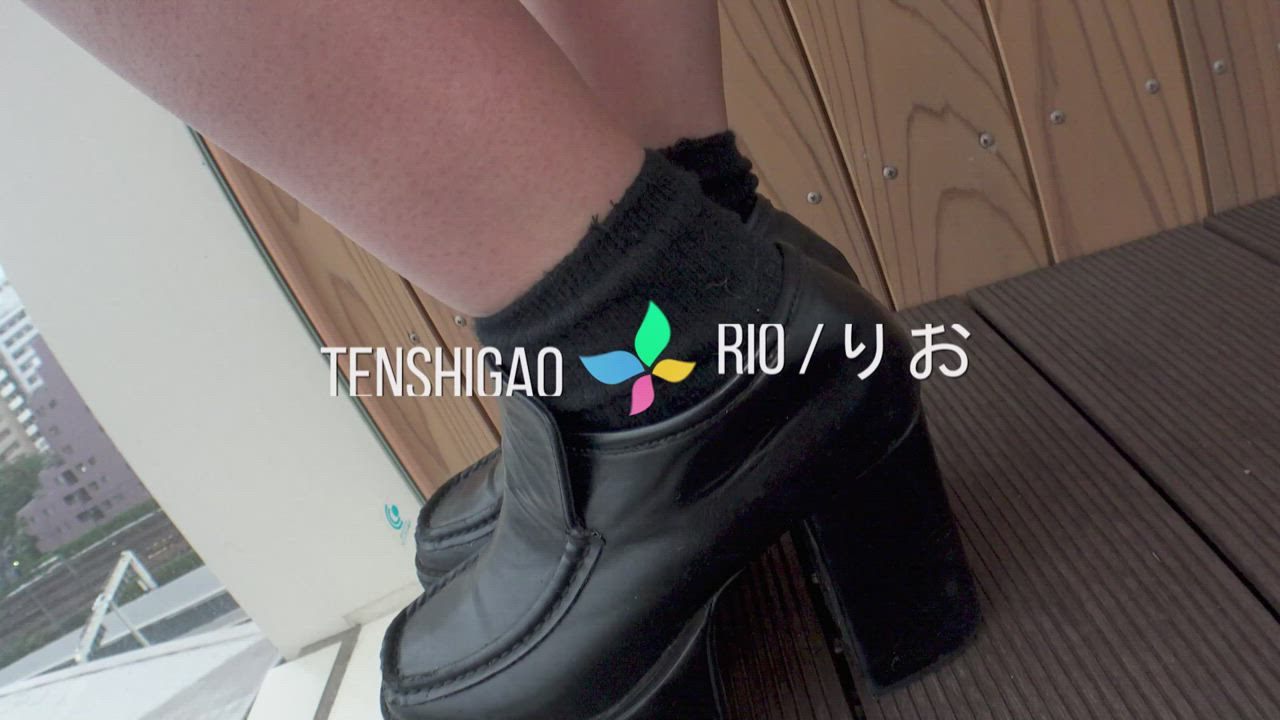 Rio is a Japanese amateur getting naked - free porn video