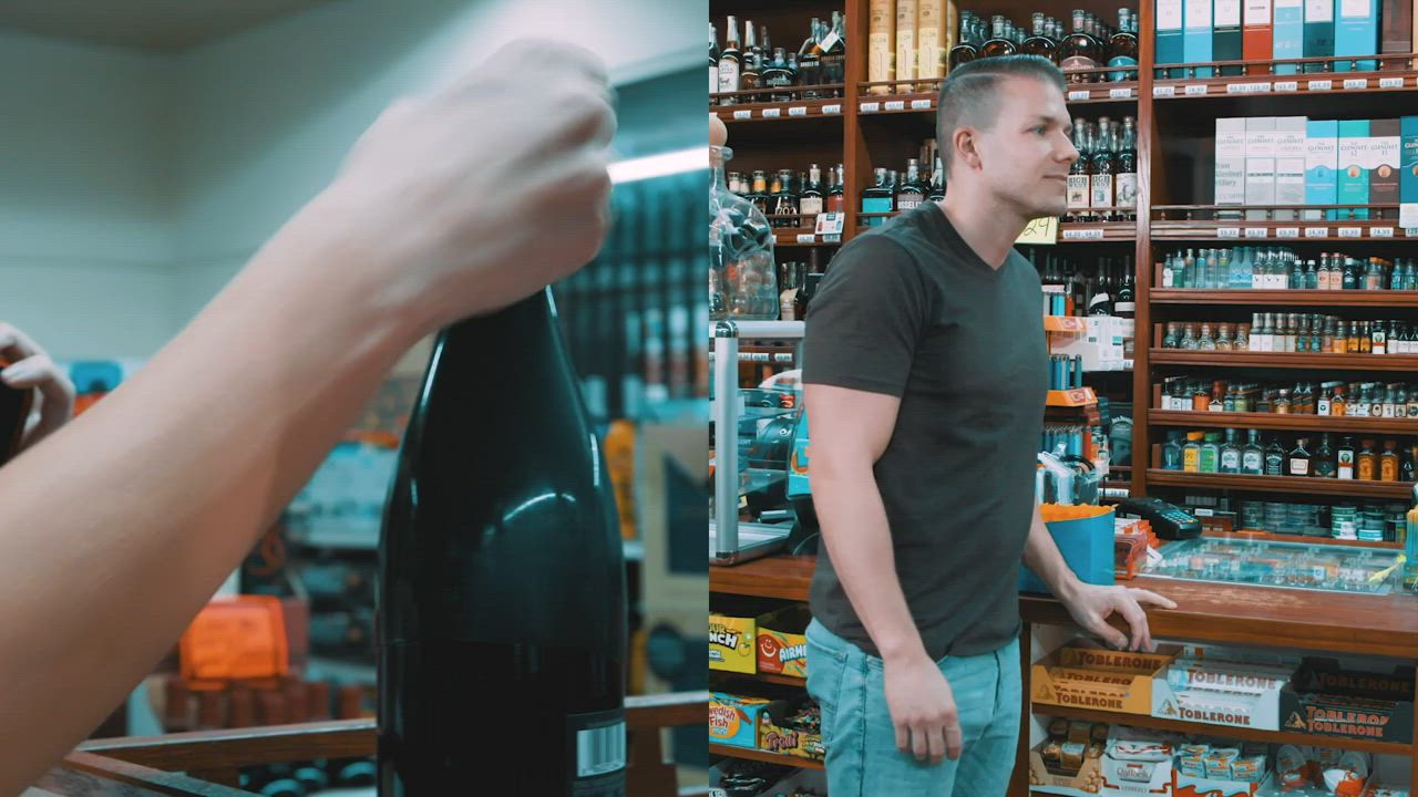 Gia Derza's is exploring her love of wine - free porn video