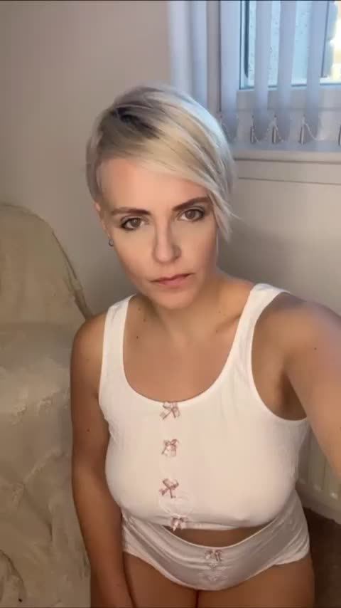 I want you to play with my tits while you put a baby in me - free porn video
