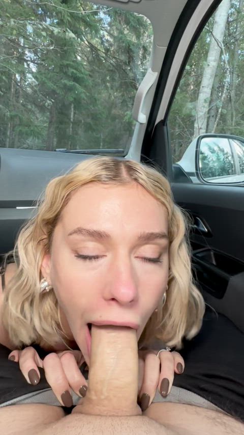 Driving with me never gets boring - free porn video