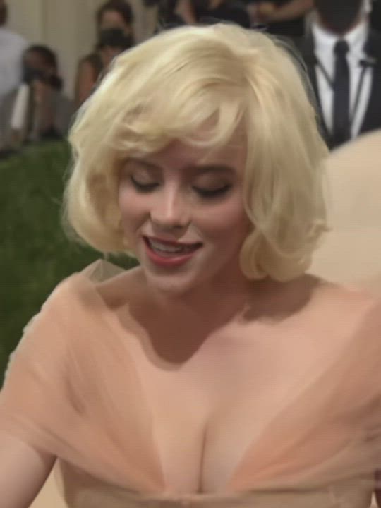 Billie Eilish's big tits look spectacular in that dress - free porn video