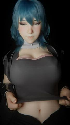 Byleth titty drop (j9006) [Fire Emblem: Three Houses] - free porn video