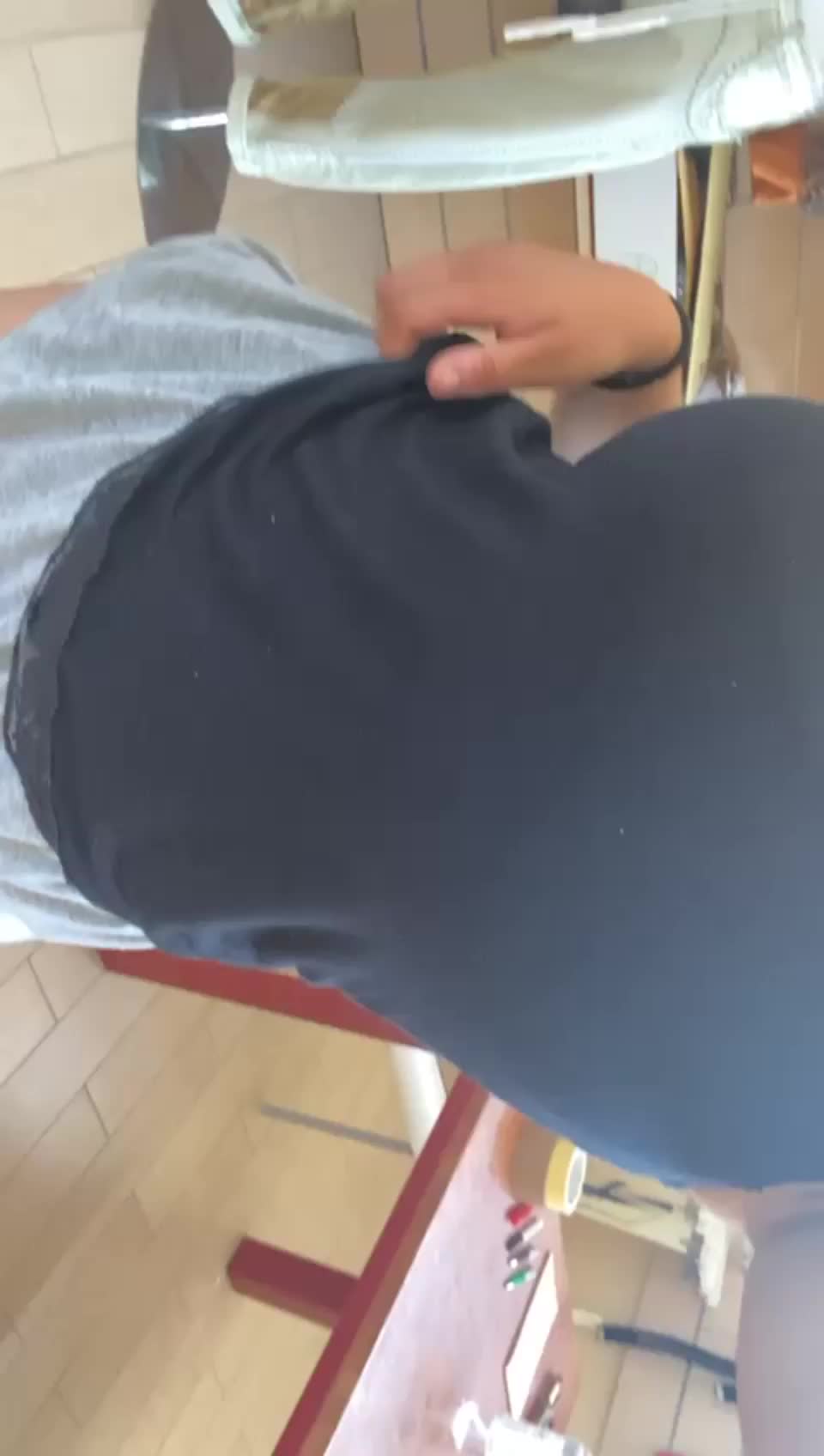 My boobs are too big to fit in this - free porn video
