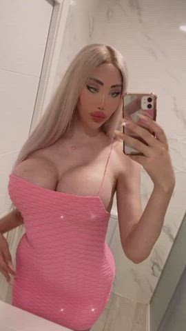 I feel like this dress is perfect as a bimbo - free porn video