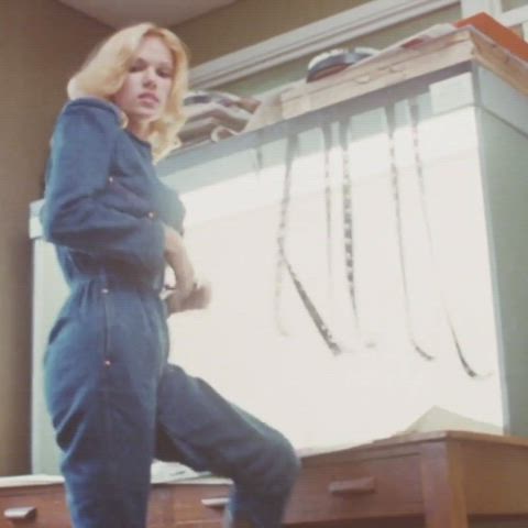 Brigitte Lahaie revealing her perfect tits (1970's) - free porn video