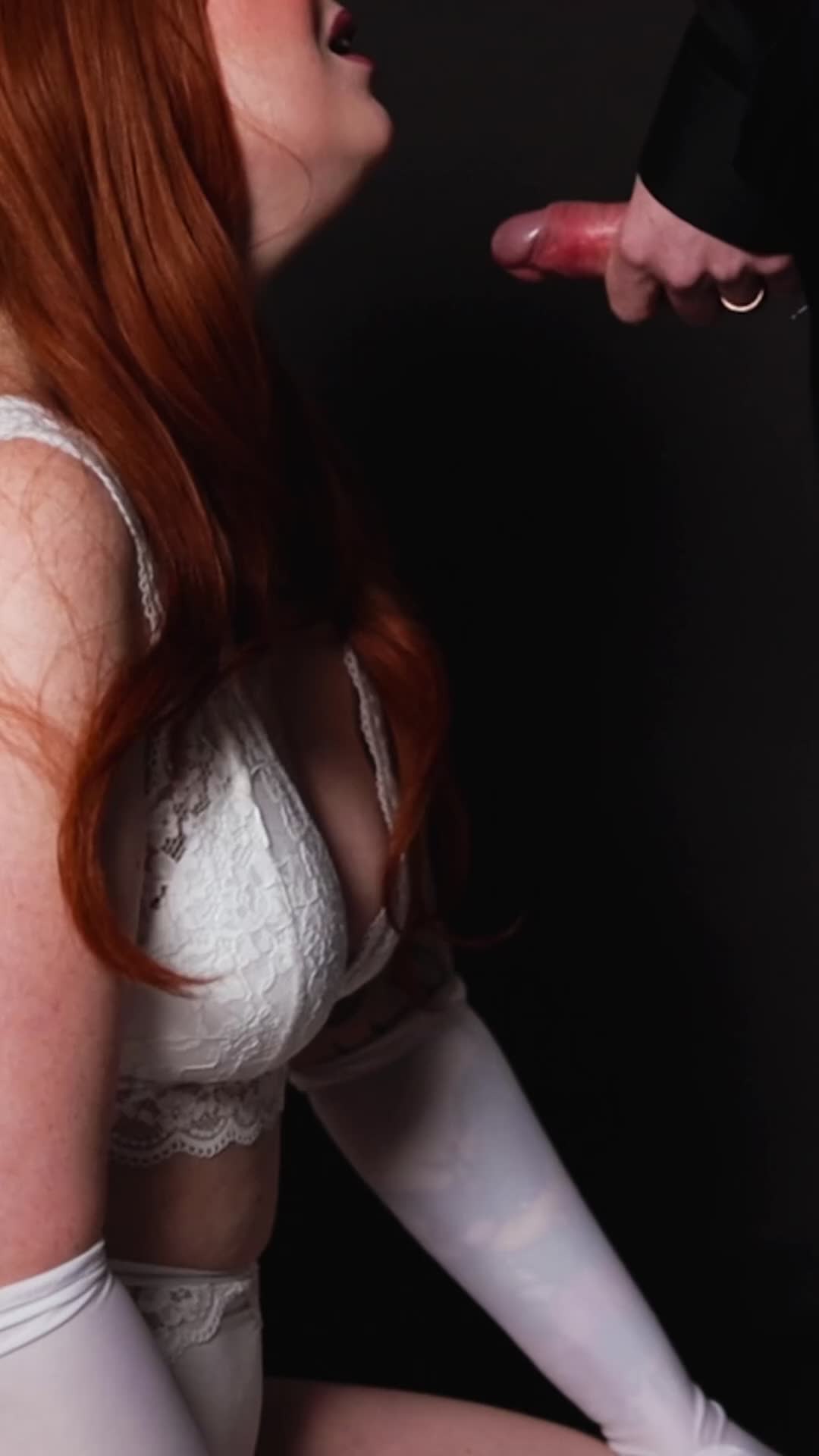 I started to orgasm the second his cum hit my body - free porn video