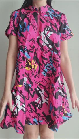 I wear nothing under my sundresses - free porn video