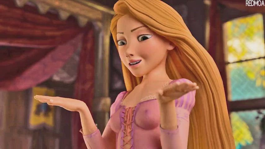 Rapunzel's First Footjob (Redmoa) [Tangled] - free porn video