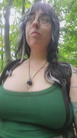 I never wear bras when I exercise - free porn video