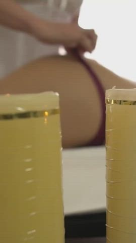 Lesbian massage session 🔉😈 - free porn video