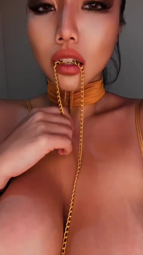 will you suck on my huge asian tits? - free porn video