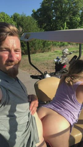 Public Golf Fuck - free porn video