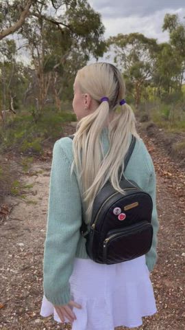 Want to get lost in the woods with me? - free porn video