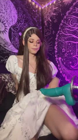 Would you give me a throatpie or a creampie? 💦 - free porn video