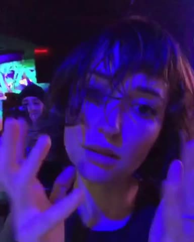 When the drugs kicked in for Milana Vayntrub - free porn video