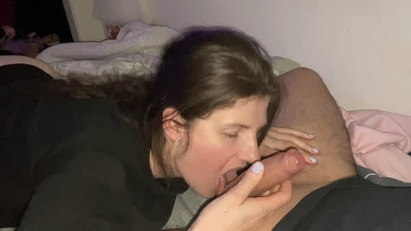 Just want to gag on his dick - free porn video