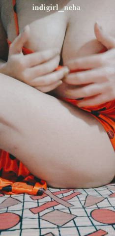 Dark nipples in red - free porn video