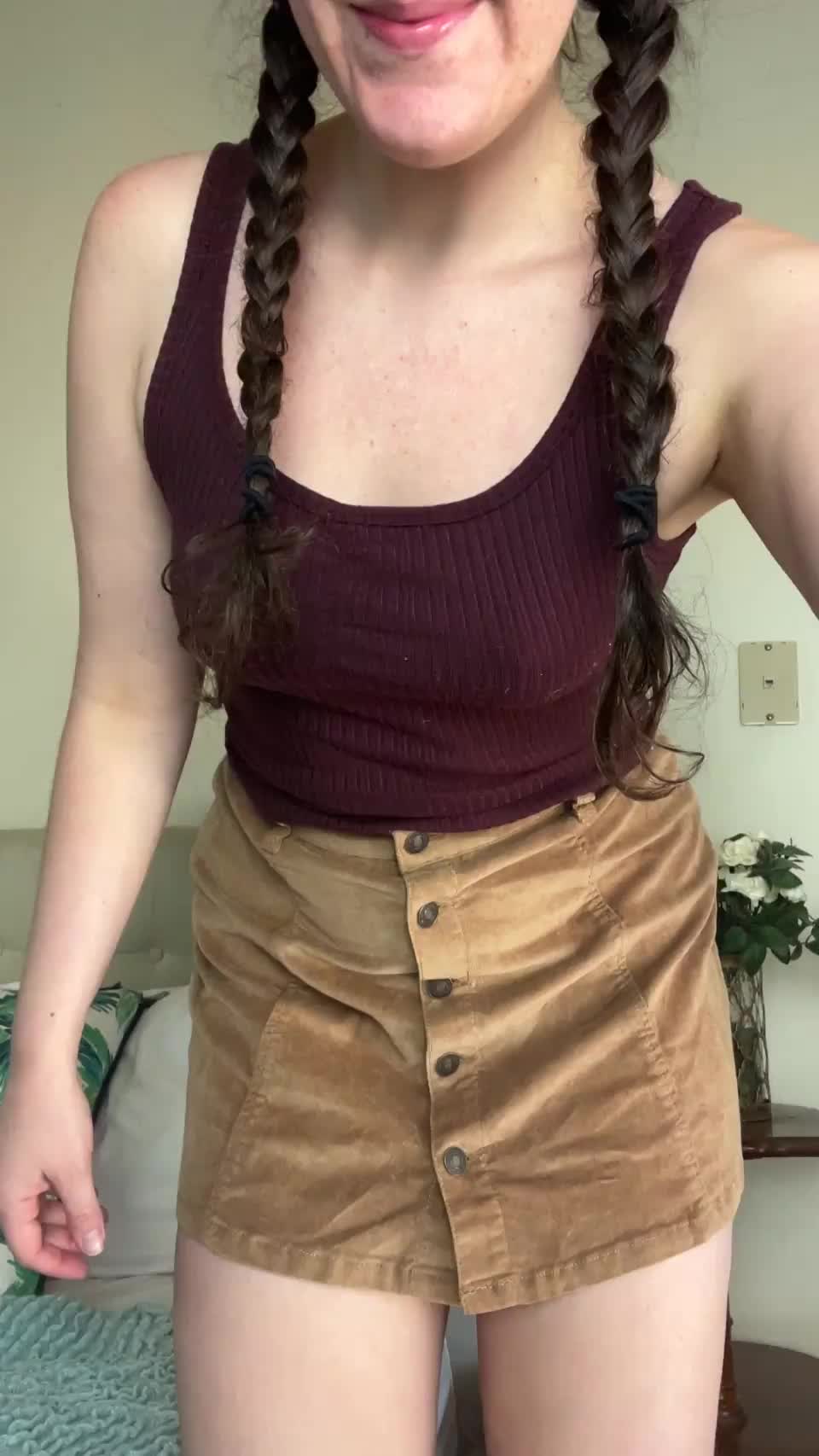 I think the braids make me extra fuckable - free porn video