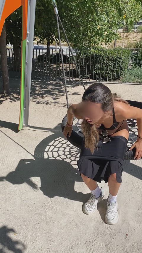 Already an adult but I still want to go to the playground 🧸 - free porn video
