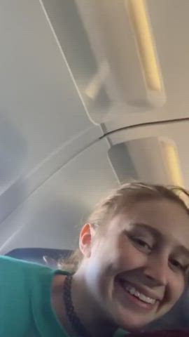 On a plane - free porn video