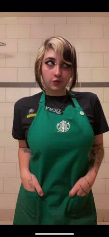 You should fuck your local barista - free porn video