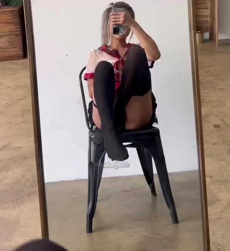 This naughty student is ready for her lesson - free porn video