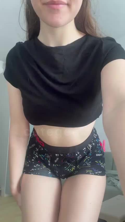 Who would’ve known this computer science student enjoys showing her body online so much - free porn video