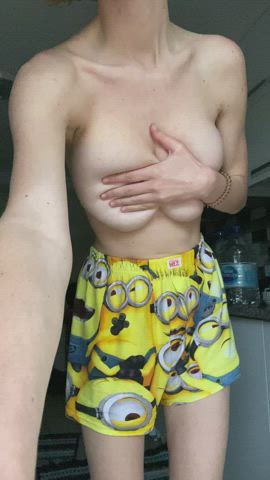 32DD and minion shorts - free porn video