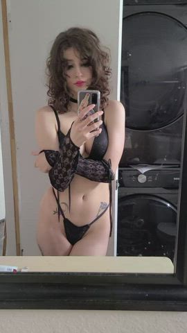 take a little time to appreciate a pale goth fuckdoll? - free porn video
