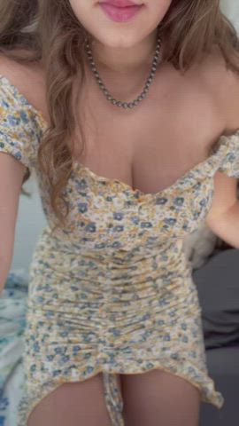 are my natural boobs girlfriend material? (19f) - free porn video