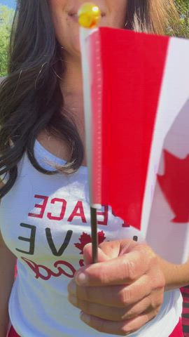 Happy Canada Day 🇨🇦!! I am so horny for tonight! Are you cuming? - free porn video