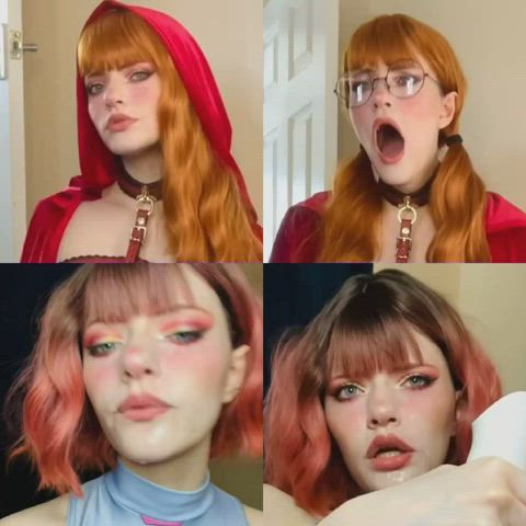 I’m the ahegao queen~ goon to me. - free porn video