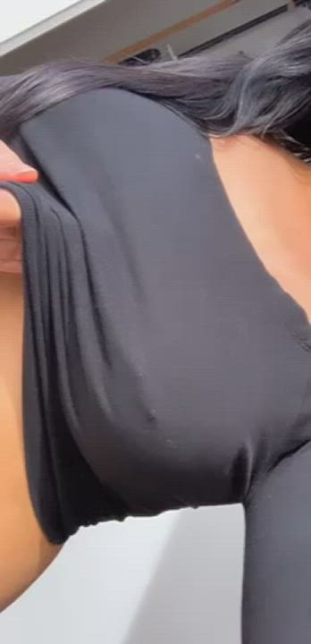 Watch my huge titties pop out... 😜 - free porn video