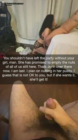 The message you get after leaving the party without your girl - free porn video