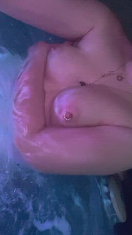Wanna share a hot tub with me? - free porn video