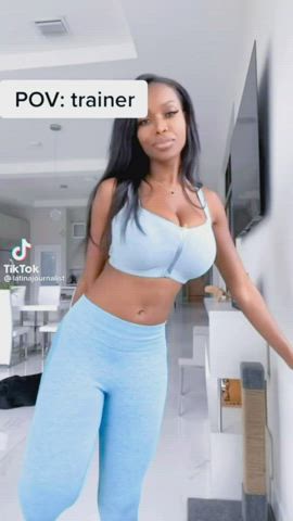 Huge natural tits pov😍🔥🍈 - free porn video