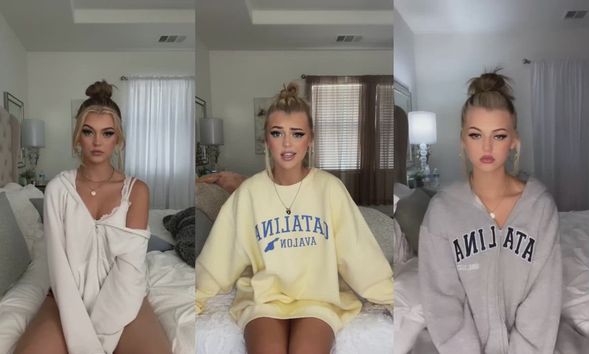 Loren Gray has an incredibly hot body and she definitely knows it! - free porn video