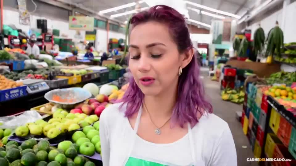 Veronica Orozco - Oiled Up Hard Pickup And Fuck - free porn video