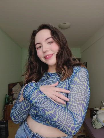 I definitely have to wear this with a bra next time - free porn video
