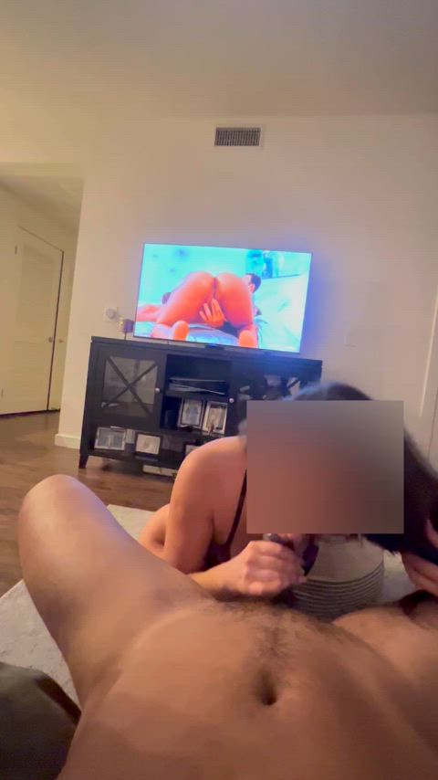 I told him to sit back and relax 😇 - free porn video