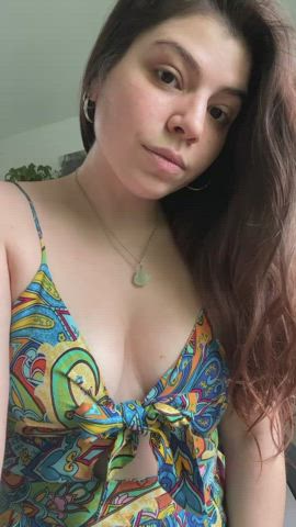 Read to breast feed at any moment, I just need someone to knock me up 😍 - free porn video