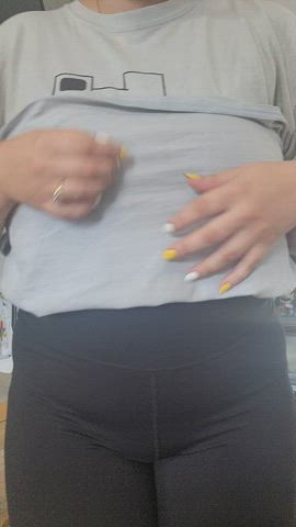 I love how full and heavy my tits get when I'm ovulating, it reminds me of how much I want to be fucked - free porn video